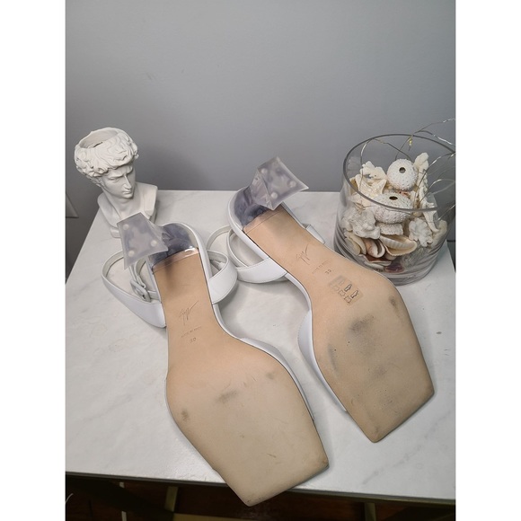 Giussepe Zanotti Vanilla Clear Heel Sandals - Picture 6 of 8